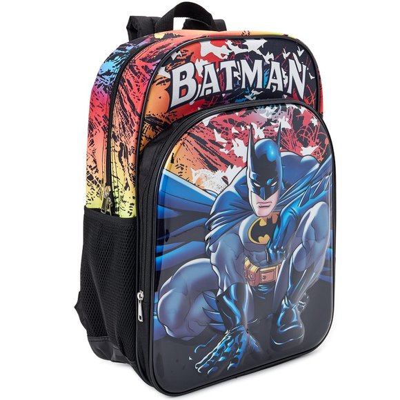 Warner Bros. DC Batman Brute Force Boys' Black Backpack - Picture 2 of 6